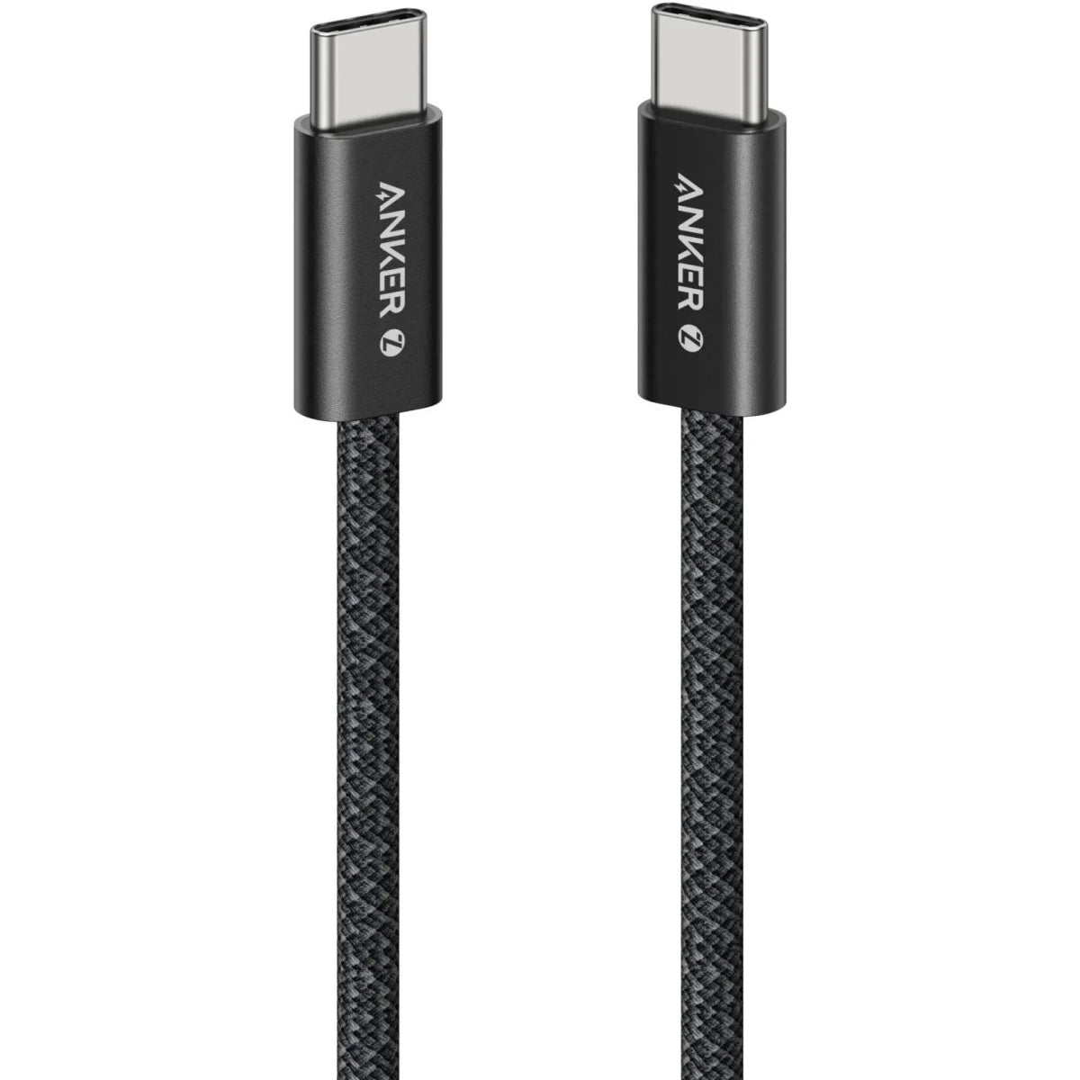 Anker Zolo USB C to USB C Cable, Full-Speed 240W Charging Cable, Dirt-Resistant Unibody, 5.8mm Thickness, 480 Mbps Data Transfer, Durable Braided Exterior, 1M Cable Length, Black