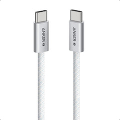 Anker Zolo USB-C to USB-C Cable (3.3ft, 240W, Braided) White