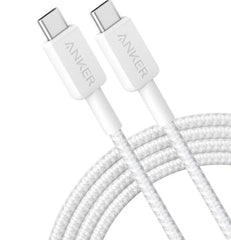 Anker Fast Charger Cable, USB-C to USB-C, 1.8m, 240W, White