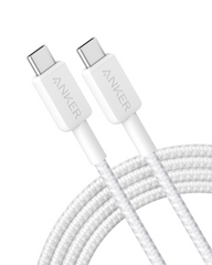 Anker 322 PowerLine USB-C To USB-C Braided Cable - 6Ft / Black