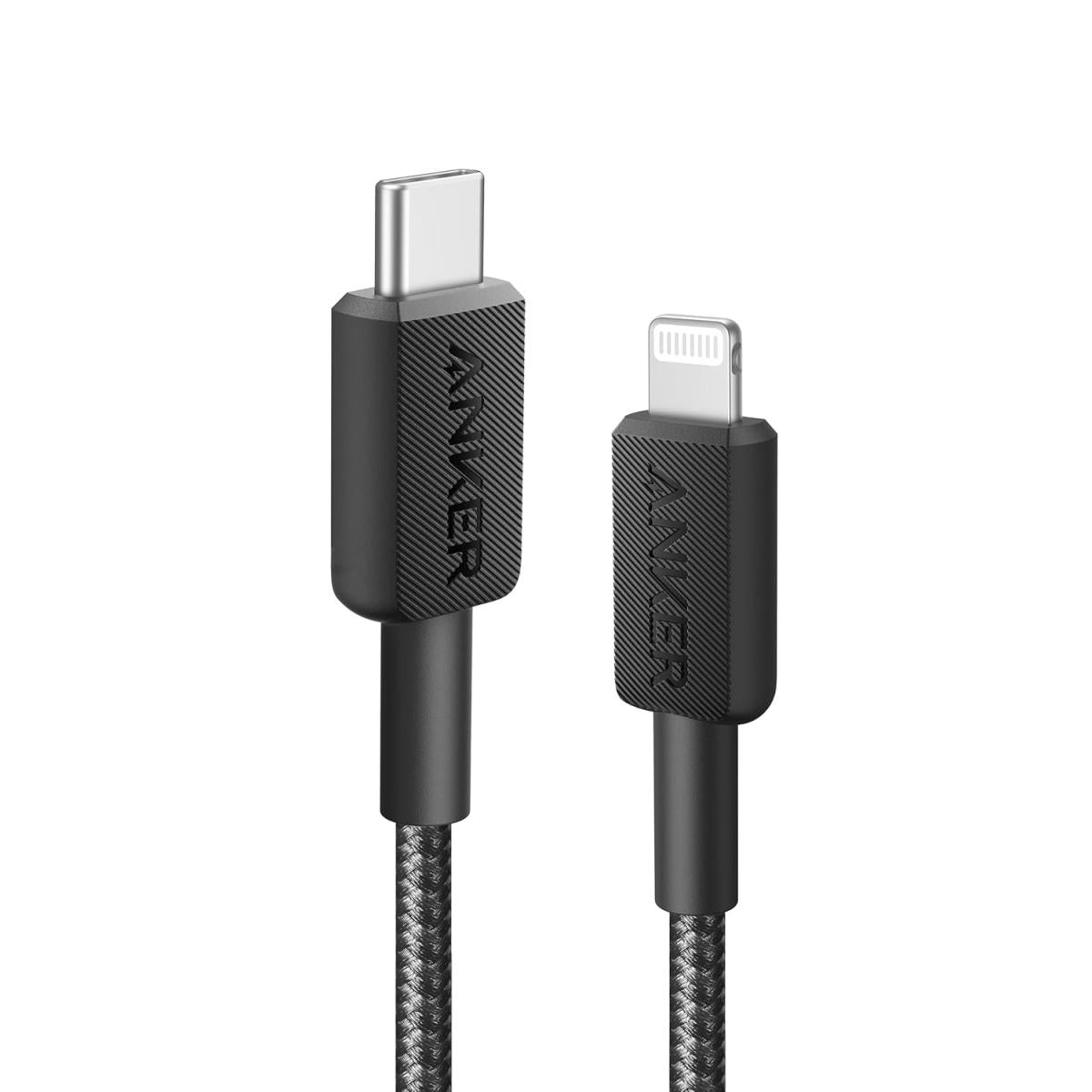 Anker 322 USB-C Lightning Cable [ 90CM MFi Certified] Powerline II for iPhone 15, 15 Pro 14 Pro Max 14, 13 X XS XR 8 Plus, AirPods Pro, Black