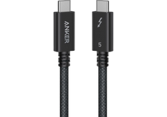 Anker Prime Thunderbolt 5 Cable – 80Gbps Data Transfer, 240W USB‑C Charging, Dual 8K Display Support, Braided Design, 3.3ft - 18 Month Warranty