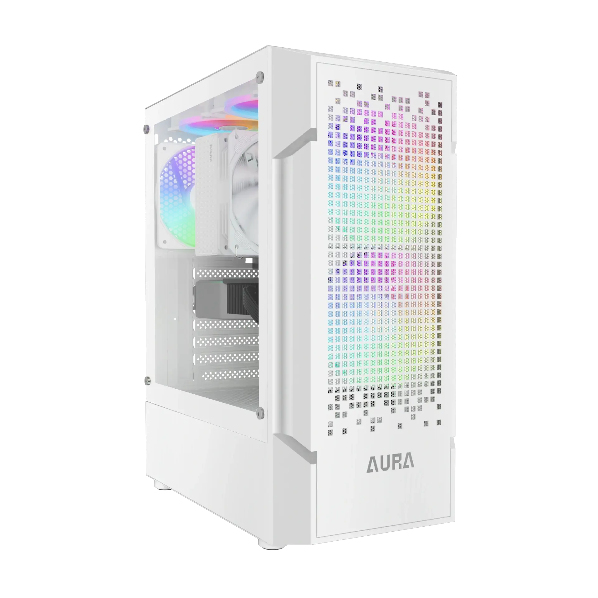 Gamdias Aura Gc7 Argb Tower Gaming Case White Gamdias Aura Gc7 Argb Tower Gaming Case White