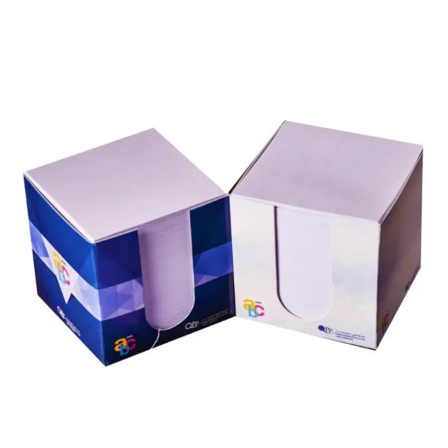 ABC White Paper Memo Block Notes 8*8 cm