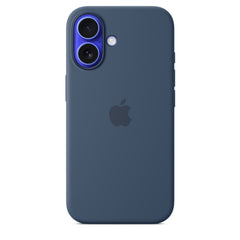 iPhone 16 Silicone Case with Mag Safe, Denim - MYY23ZM