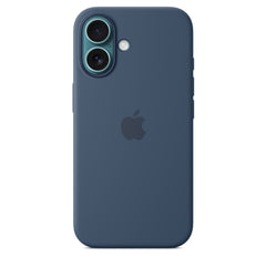 iPhone 16 Silicone Case with Mag Safe, Denim - MYY23ZM