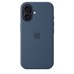 iPhone 16 Silicone Case with Mag Safe, Denim - MYY23ZM