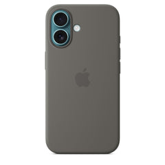 iPhone 16 Silicone Case with Mag Safe, Stone Gray - MYY33ZM