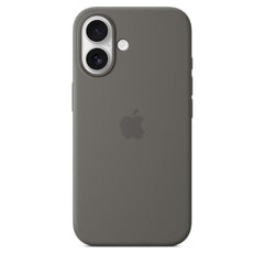 iPhone 16 Silicone Case with Mag Safe, Stone Gray - MYY33ZM