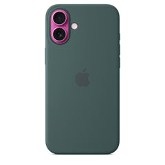 iPhone 16 Plus Silicone Case with Mag Safe, Lake Green - MYYH3ZM