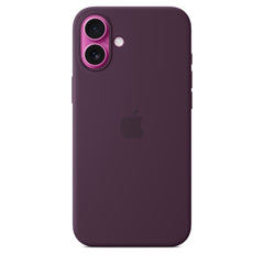 iPhone 16 Plus Silicone Case with Mag Safe, Plum - MYYD3ZM