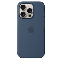 iPhone 16 Pro Silicone Case with Mag Safe, Denim - MYYK3ZM