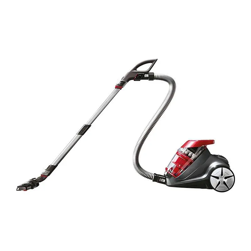 Bissell Canister Vacuum Cleaner Plastic, Black & Red - 1229-K
