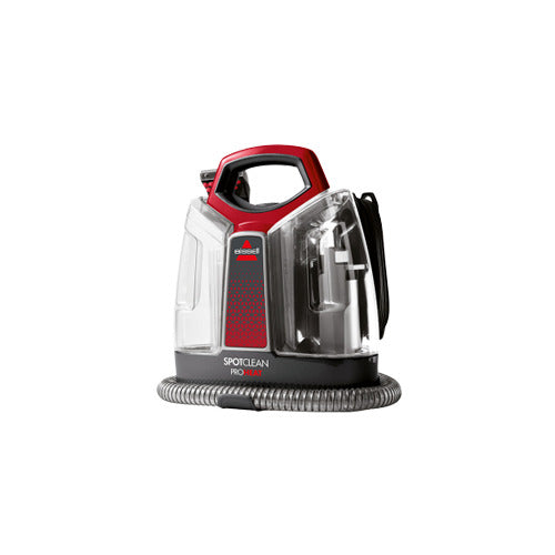 Bissell Canister Vacuum Spot Clean Pro Heatwave, 1600Watts, Black & Red - 3386E