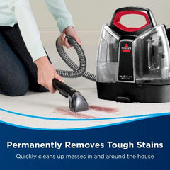 Bissell Canister Vacuum Multiclan Spot & Cain, 1600Watts, Black - 4720E
