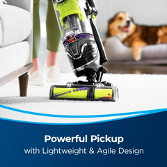 Bissell Upright Vacuum Hair Eraser, Yellow - 2454E
