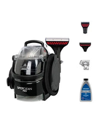Bissell Spot Clean Pro, Portable Washer, 750Watts, Titanium & Mambo Red - 1558E