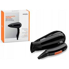 BaByliss Hair Dryer, Travel Dual Voltage, 2000Watts, Black - 5344E