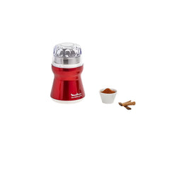 Moulinex Coffee Grinder, 50Gr, 180Watts, Red - AR110510
