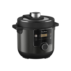 Moulinex Pressure Cooker, 7.6Lit, 1200Watts, Black - CE777810