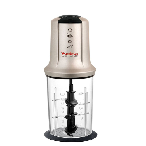 MOULINEX Chopper 500 Watts, 800Ml, Silver - AT718A10