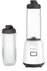 Moulinex Blender To Go, 0.8Lit, 300Watts, White - LM15F127