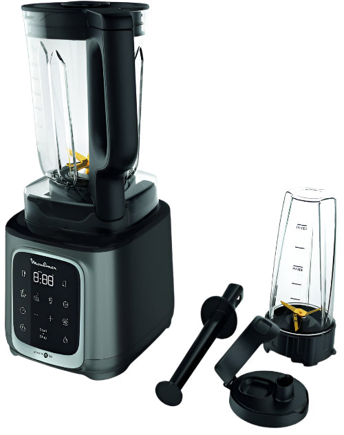 Moulinex Blender Infiny Mix, 1.75Lit, 1600Watts, Black - LM91HD27