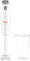 Moulinex Multi Hand Blender, 2Speeds, 450Watts, White - DD45A110