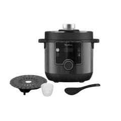 Moulinex Pressure Cooker, 7.5Lit, 1200Watts, Black - CE777827