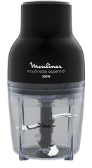 Moulinex Chopper Moulinette Essential, 4Blades, 2*0.4Lit, 300Watts, Stainless Steel - DJ520827