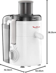 Moulinex Frutella Juicer, 350Watts, White - JU370127