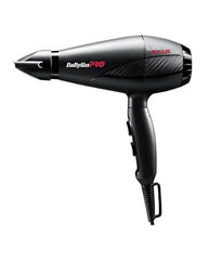 BaByliss Pro Hair Dryer, 2200Watts, Black - BAB62501E