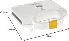Moulinex S Ultra Compact Grill, 700Watts, White - SM154042