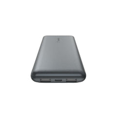 Belkin Boost Charge 3Port & 10000Mah Power Bank with USB-C 15Watts, Dual USB-A, Grey - BPB011btGY