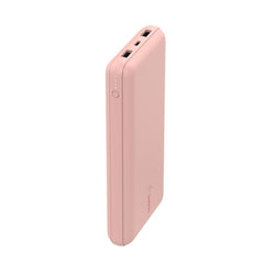 Belkin Boost Charge 3-Port & 20000Mah Power Bank with USB-C 15Watts, Dual USB-A, Pink - BPB012btRG