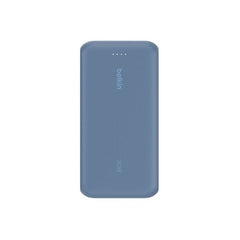Belkin Boost Charge Power Bank 20000Mah, PD 30Watts with USB-C, Integrated Cable and USB-C & USB-A, Blue - BPB024hqBL