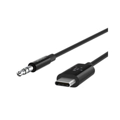 Belkin Rockstar Audio Cable With USB-C Connector 3.5 mm, 90Cm, Black - F7U079bt03-BLK