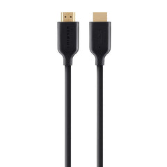 Belkin High Speed HDMI Cable with Ethernet, 4K/Ultra HD Compatible, Full 1080p, 2Mm, Black - F3Y021bt2M