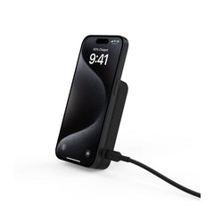 Belkin Boost Charge Qi2 Magnetic Wireless, Power Bank 8000Mah & Stand, 15Watts, Black - BPD007btBK