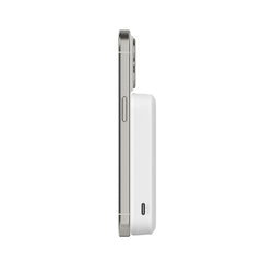 Belkin Boost Charge Qi2 Magnetic Wireless, Power Bank 8000Mah & Stand, 15Watts, White - BPD007btWH