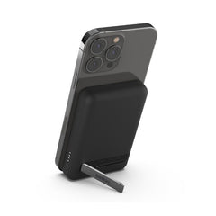 Belkin Boost Charge Magnetic Wireless, Power Bank 5000Mah & stand, Black - BPD004btBK