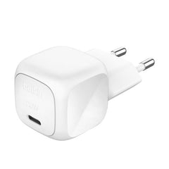 Belkin Cube Wall Charger Boost Charge, USB C-C, 20Watts, 1Port, Cable 1Mm, White - WCA009kq1MWH-B6