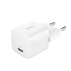 Belkin Wall Charger PD, USB-C, 25Watts, White - WCA012kqWH