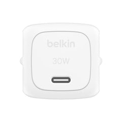 Belkin Cube Wall Charger PD, USB-C, 30Watts, White - WCA008kqWH