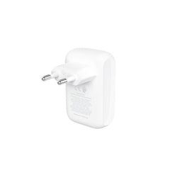 Belkin Wall Charger Boost Charge with PPS, 42Watts, USB-C & USB-A, White - WCB009vfWH