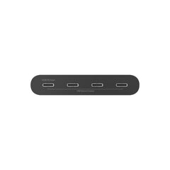 Belkin Connect USB-C to 4-Port USB-C Hub, 100Watts PD, Black - AVC018btBK