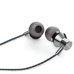 Aiwa Stereo in Ear Headphones, Silver - ESTM-50SL