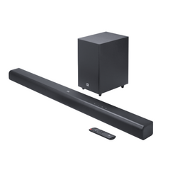JBL Cinema SB550 3.1 Channel Soundbar, Wireless Subwoofer, Black - JBLSB550BLKUK