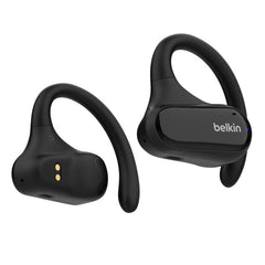 Belkin Sound Form Breeze Open Ear True Earbuds, Wireless, Black - AUC013ctBK