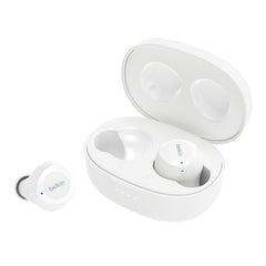 Belkin Sound Form Bolt True Earbuds, Wireless, White - AUC009btWH